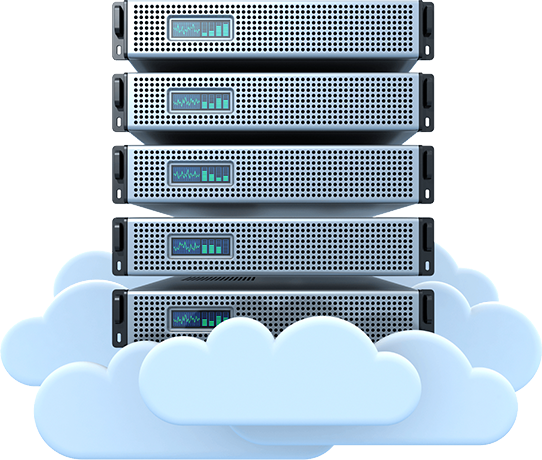 virtual private servers and dedicated servers on NTT or AWS cloud
